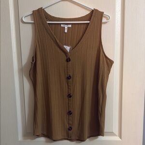 MAURICES | NWT Ribbed Tanktop size Large